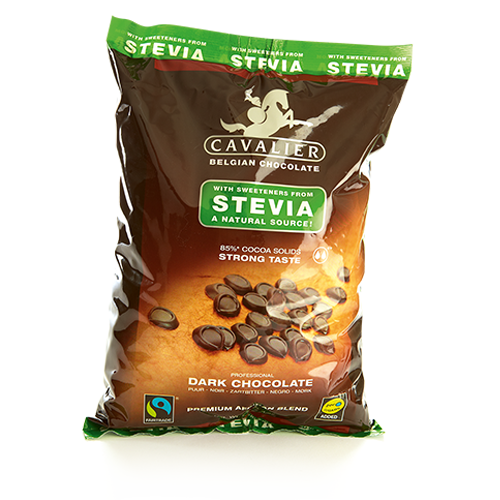 Cavalier Stevia smelt chocolade 2kg