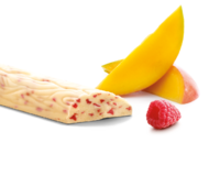 Wit mango framboos